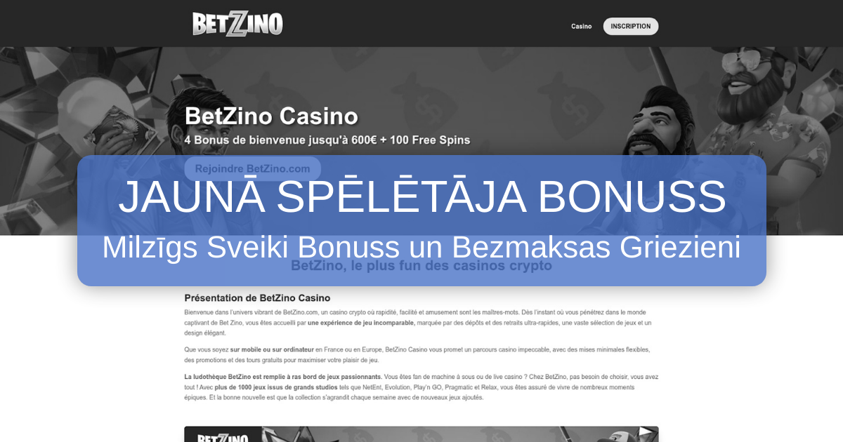 Betzino Kazino Latvija