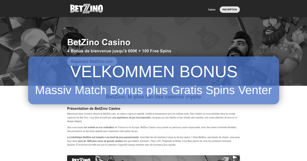 Betzino Casino Danmark